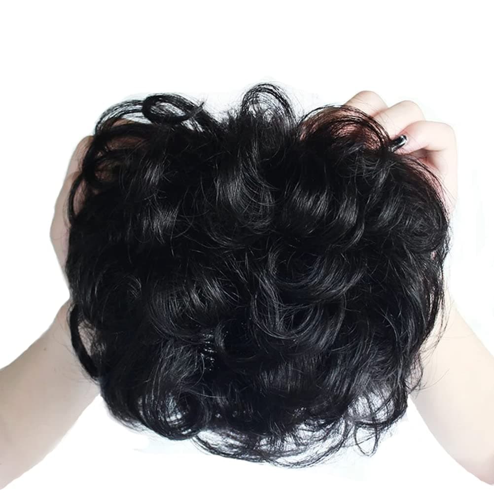 Mesa din par pentru volum Negru