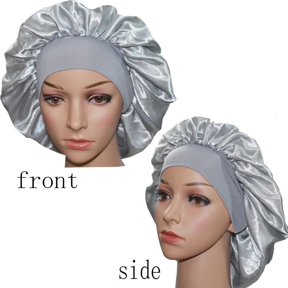 Boneta de satin pentru protectia parului