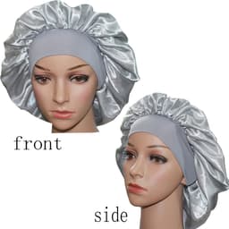 Boneta de satin pentru protectia parului