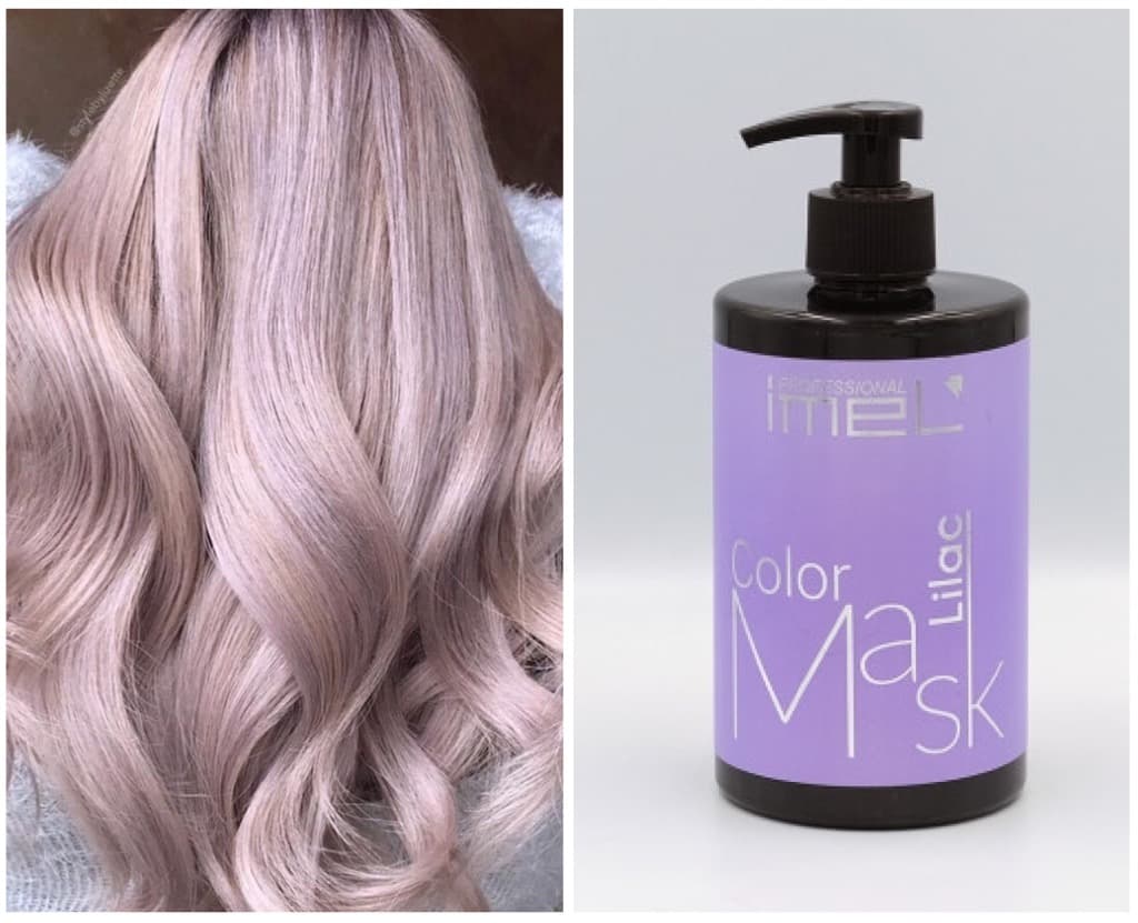 Masca nuantatoare Imel Professional Lilac 500ml