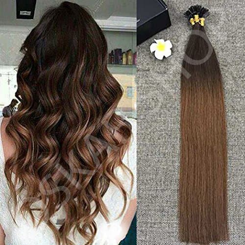 Extensii cheratina Luxe Ombre #3 #8n