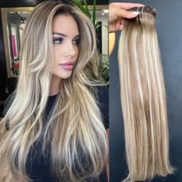 Extensii Clip-On Oskar Balayage B #8/Silver/8