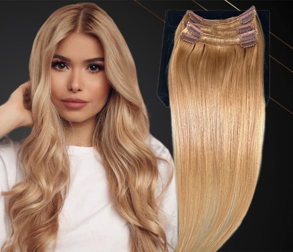 Extensii Clip-On MiniGold Blond Aluna #8