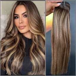 Extensii Clip-On Luxe Balayage B #4/17