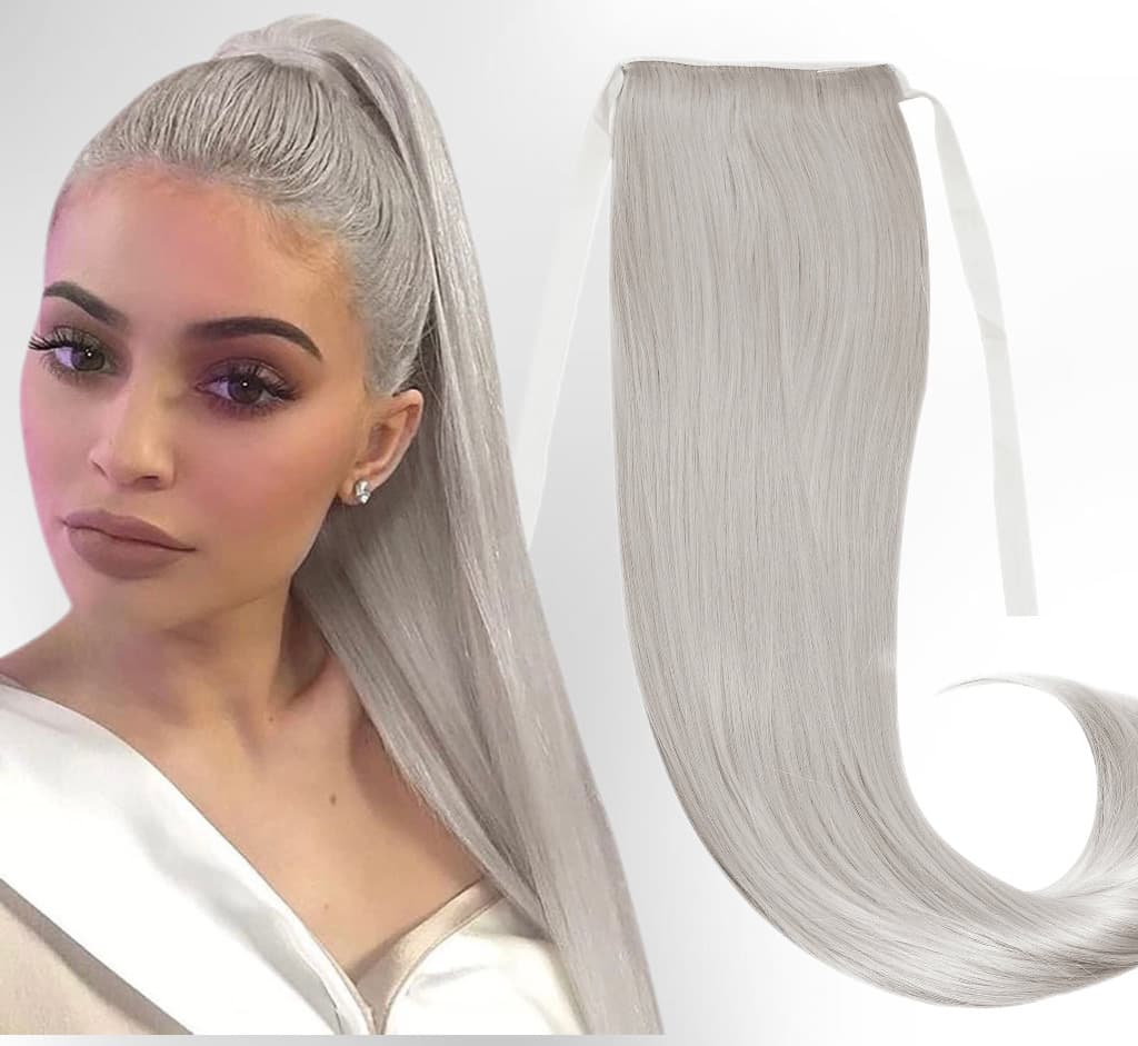 Coada de par White Platinum Light Grey