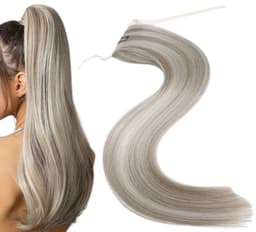 Coada de Par cu Bentita Luxe Balayage  #19/Silver