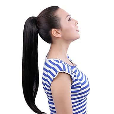 Coada de Par cu Bentita Luxe Ombre #7/Silver