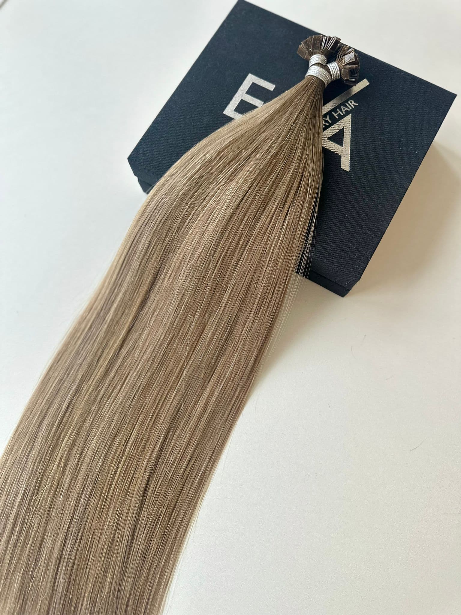 Extensii MICRO KERATINA Russian Hair Balayage #4/8/18