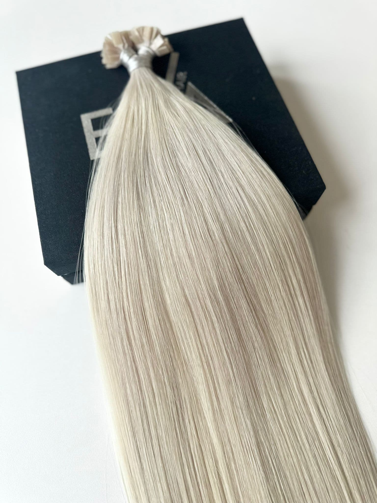 Extensii MICRO KERATINA Russian Hair Silver