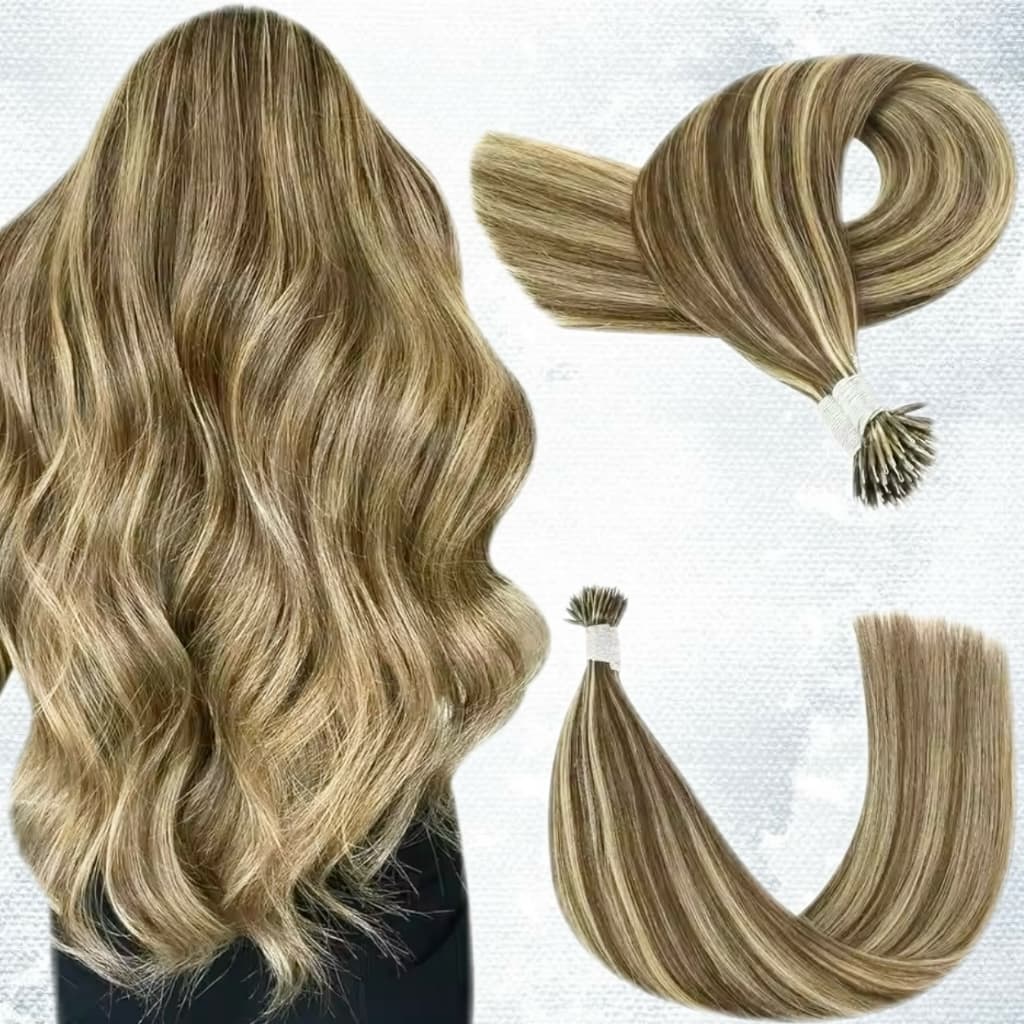 Extensii Nanoring Luxe Balayage #6 #24