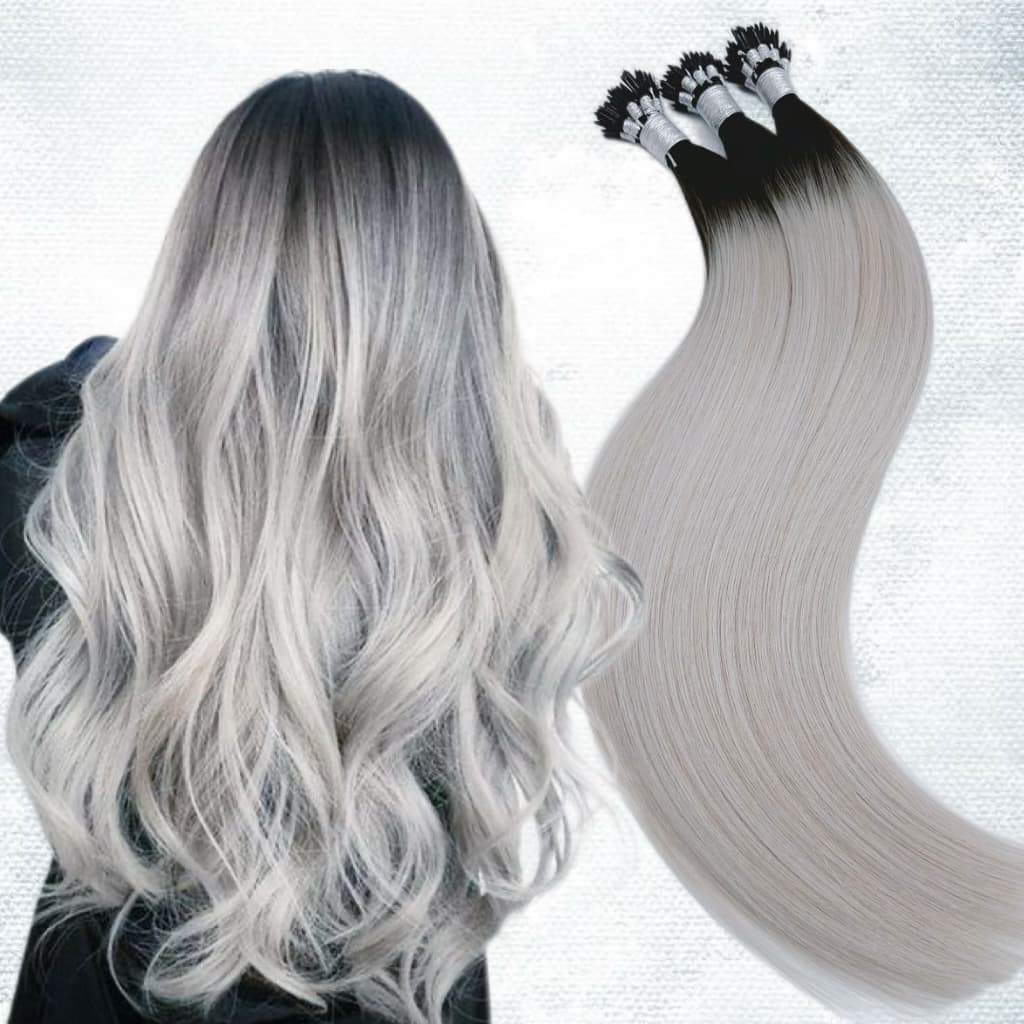 Extensii Nanoring Luxe Ombre #1/ Light Grey