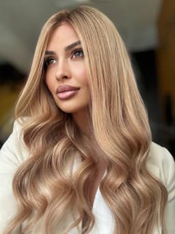 Peruca Honey Blonde