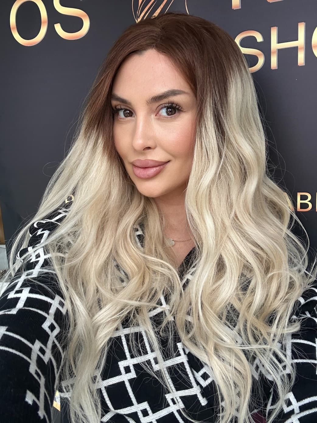 Peruca din par natural Ombre CHARLIZE