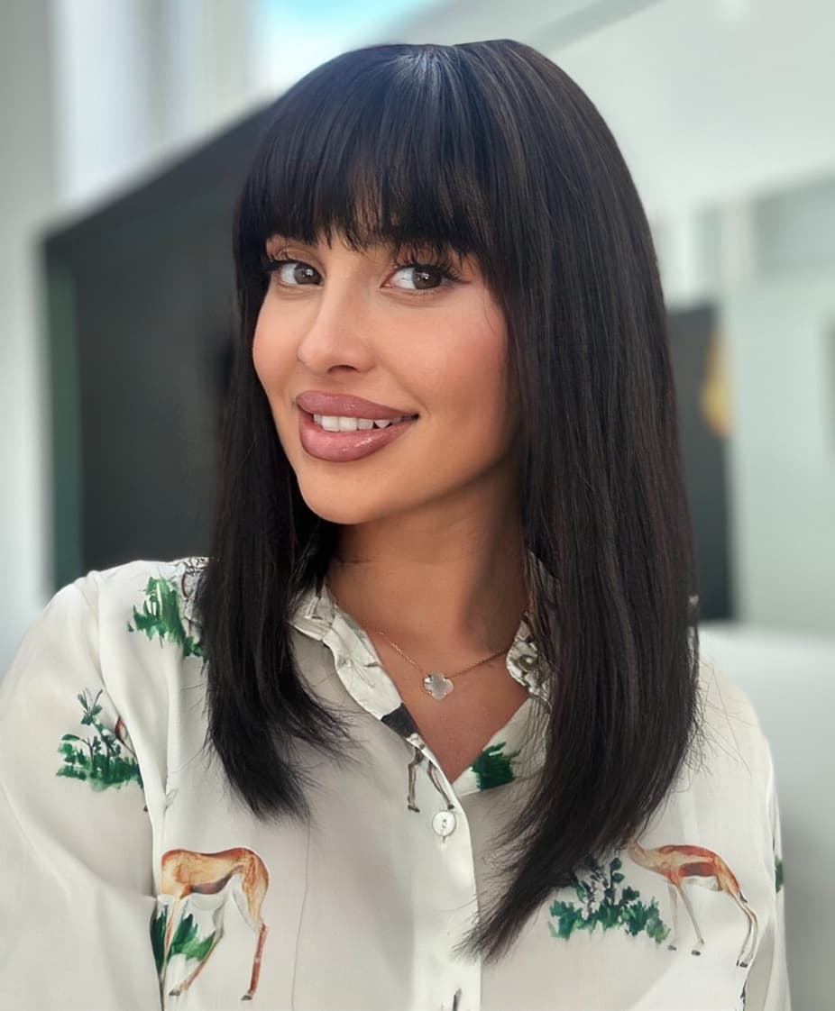 Peruca din par natural Mia