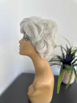 Peruca Lady Light Grey