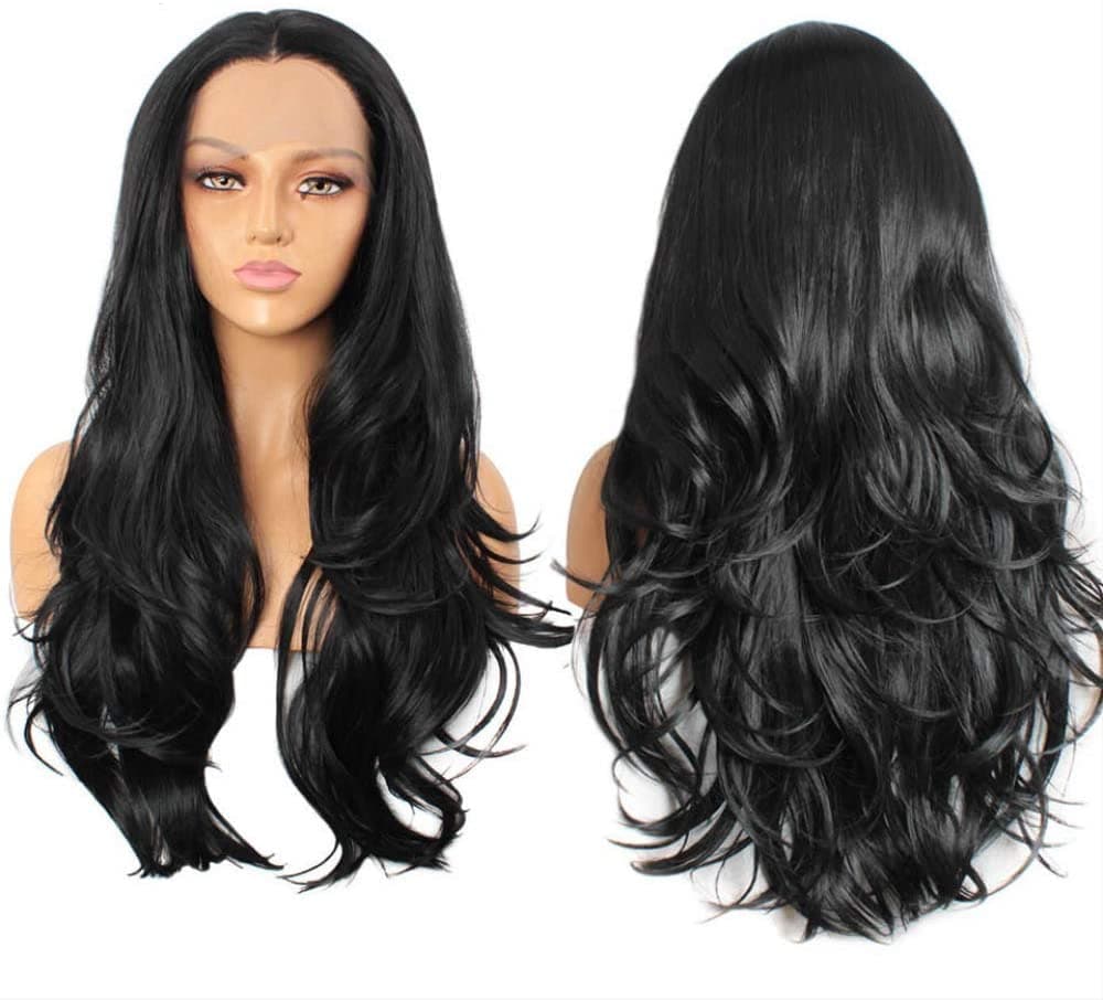 Peruca Long Wavy Black