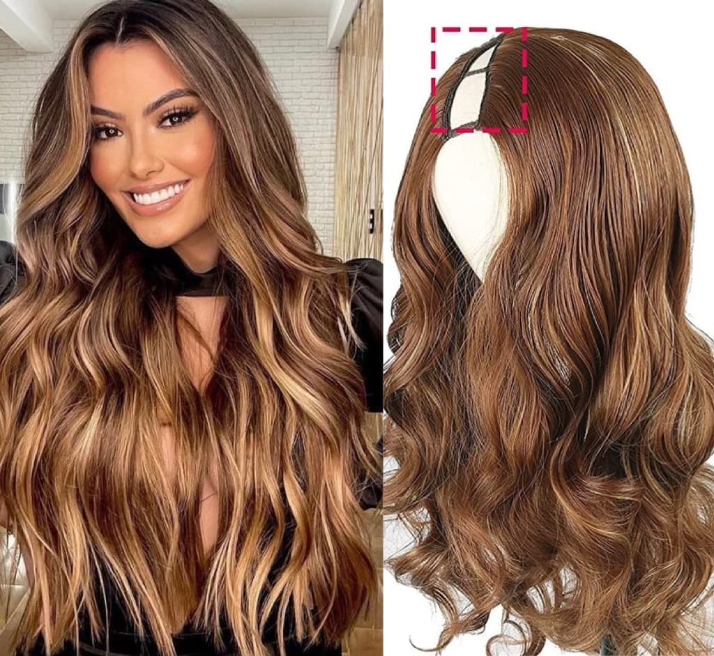 Semiperuca Par Natural U Part Balayage Ondulat