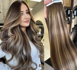 Extensii Tape In Diamond Saten suvitat 4/17