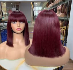 Parrucca Mia in capelli naturali – Castano viola Parrucca Mia in capelli naturali – Castano viola