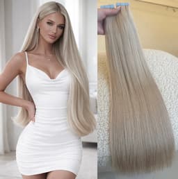 Диамантено руса лента за удължаване на SILVER Диамантено руса лента за удължаване на SILVER