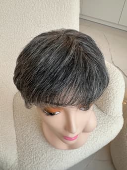 Grey Madame Natural Wig Grey Madame Natural Wig