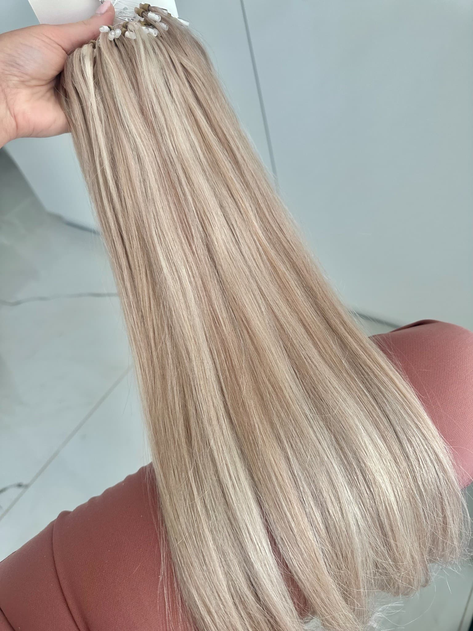 Microring-Extensions Diamond Balayage #19/ Silber Microring-Extensions Diamond Balayage #19/ Silber