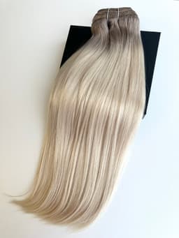 White Platinum Extensions Ombre #19/Silver White Platinum Extensions Ombre #19/Silver