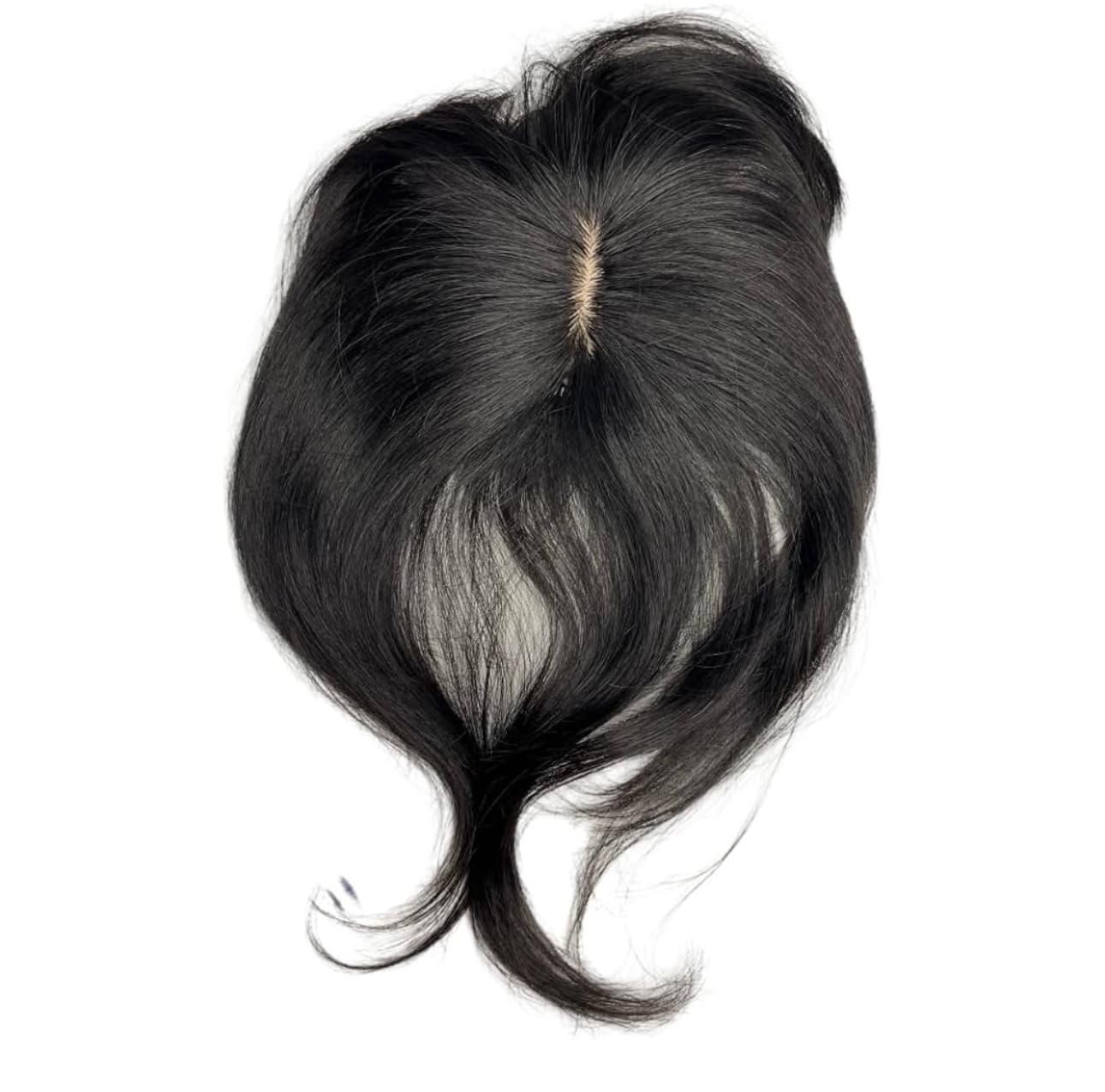 Black Partial wig with bangs #1 Black Partial wig with bangs #1
