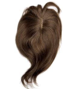 Medium Brown Partial wig with bangs #4 Medium Brown Partial wig with bangs #4