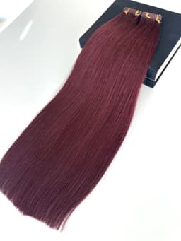 Extensii Tape-in Russian Hair DOUBLE TAPE BURGUNDY Extensii Tape-in Russian Hair DOUBLE TAPE BURGUNDY