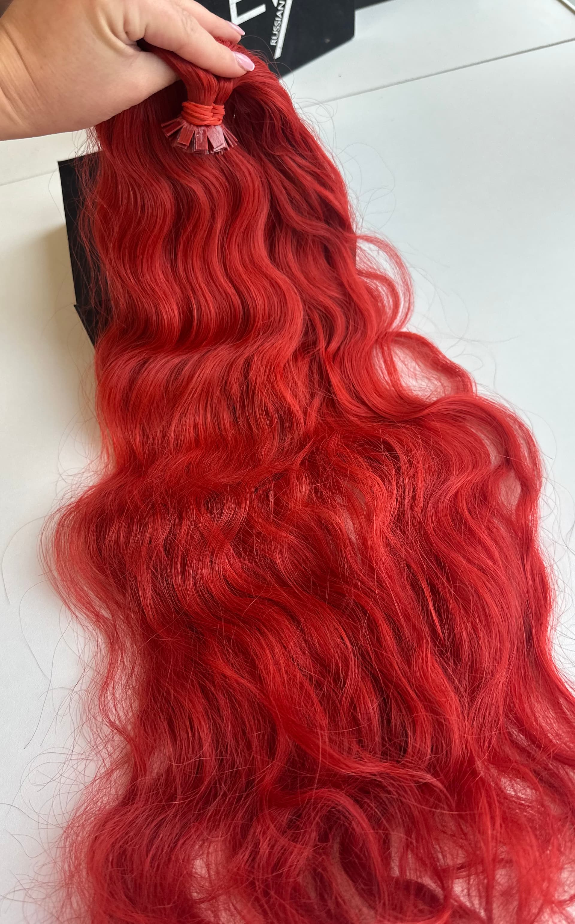 Extensii Cheratina Russian Hair Red Ondulat Extensii Cheratina Russian Hair Red Ondulat