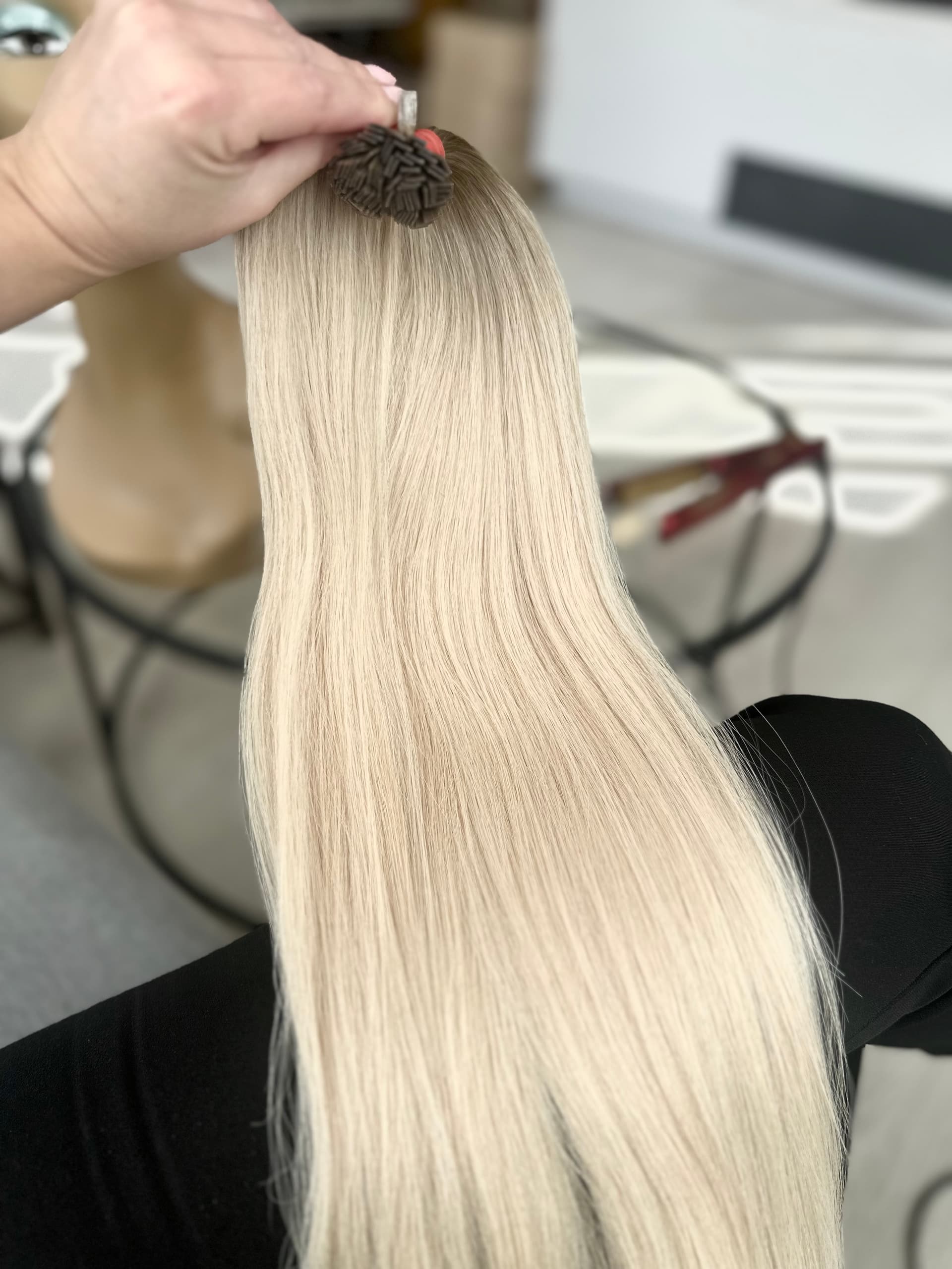 Extensii Cheratina Russian Hair Ombre #8/#10 Extensii Cheratina Russian Hair Ombre #8/#10