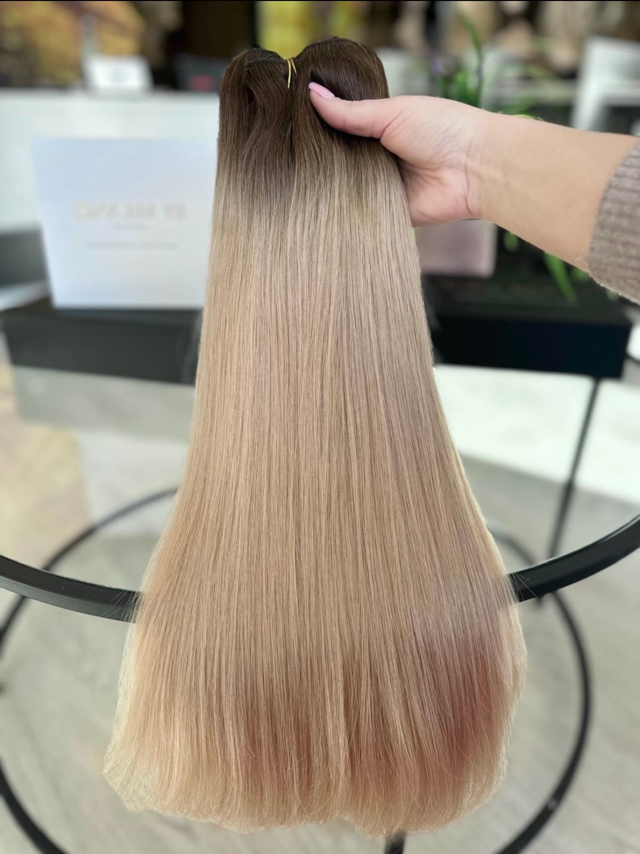 Extensii Clip-On Luxe Ombre #4/#20 Extensii Clip-On Luxe Ombre #4/#20