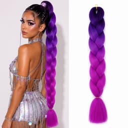 Braids Extensions Ombre Model 5 Braids Extensions Ombre Model 5