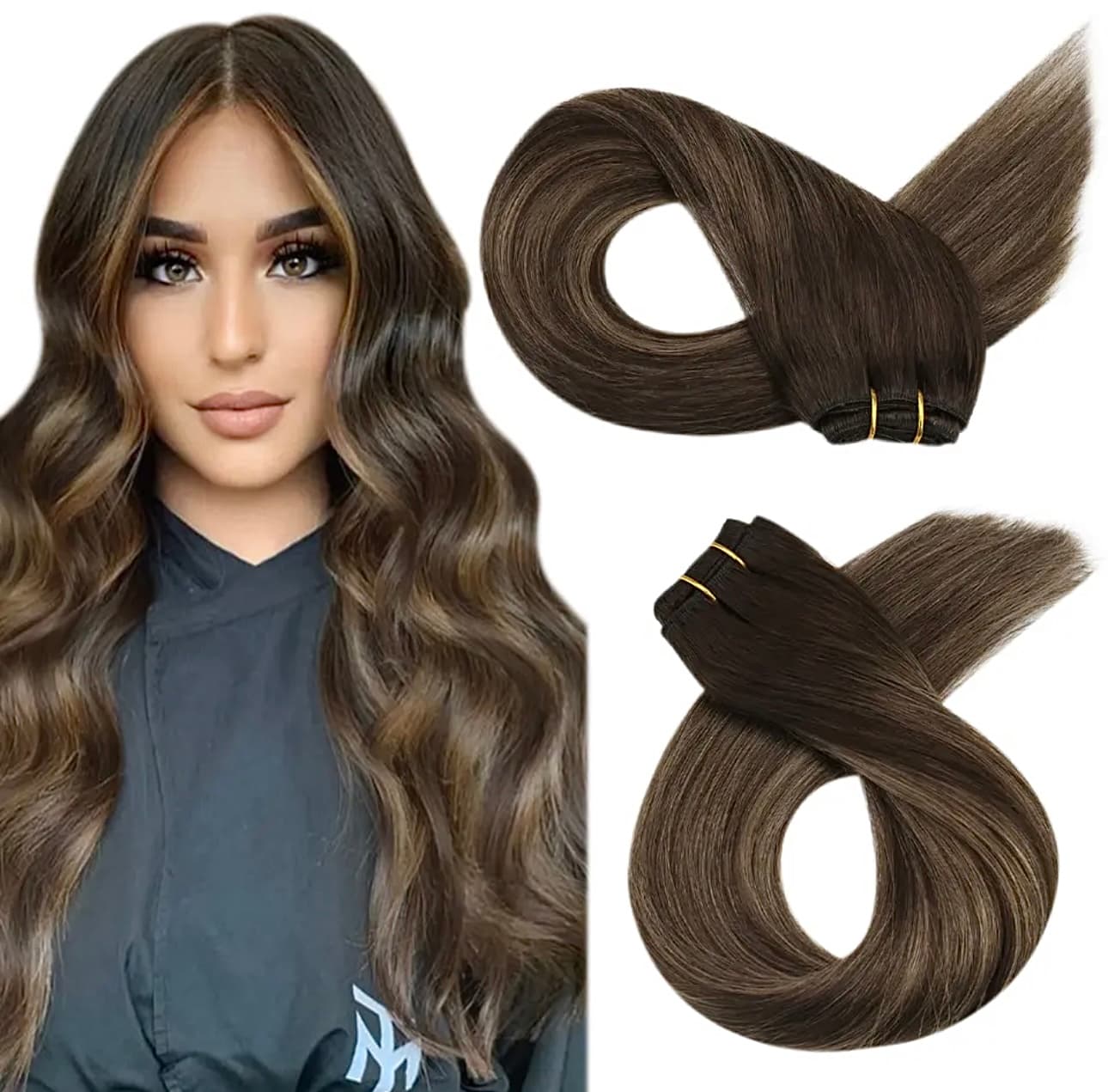 Clip-On Diamond Balayage #1B #20 Clip-On Diamond Balayage #1B #20