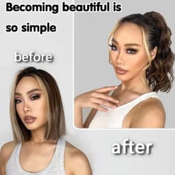 Cozi de Volum Ondulate Saten Violet Cozi de Volum Ondulate Saten Violet