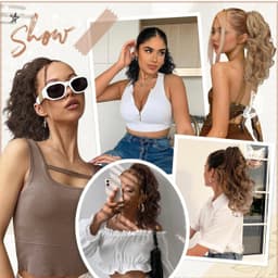 Cozi de Volum Ondulate Saten Violet Cozi de Volum Ondulate Saten Violet