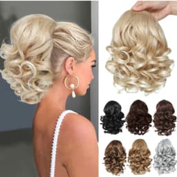 Cozi de Volum Ondulate Saten Violet Cozi de Volum Ondulate Saten Violet