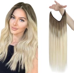 Extensii de Par Flip IN Luxe Ombre #3 #613 Extensii de Par Flip IN Luxe Ombre #3 #613