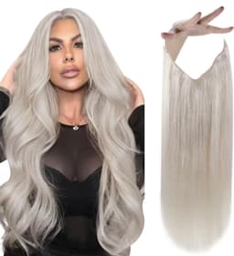 Extensii de Par Flip IN Luxe Light Grey Extensii de Par Flip IN Luxe Light Grey