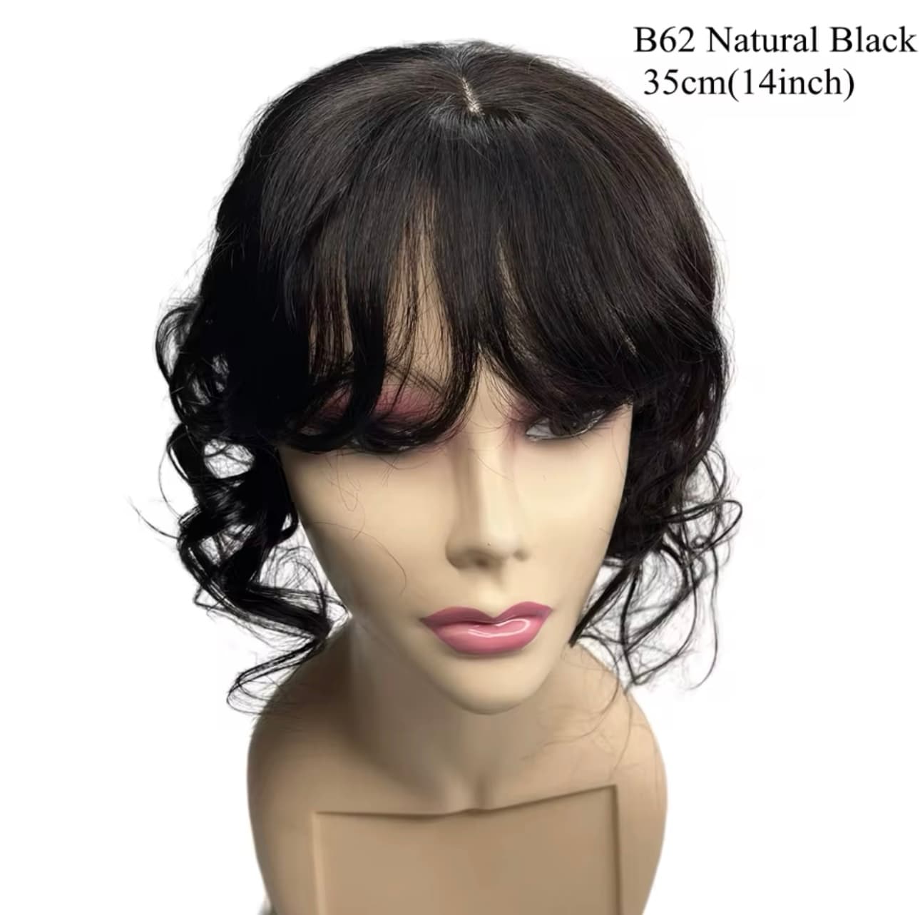 Mesa din par natural pentru volum Negru Mesa din par natural pentru volum Negru