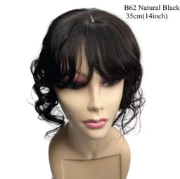 Mesa din par natural pentru volum Negru Mesa din par natural pentru volum Negru