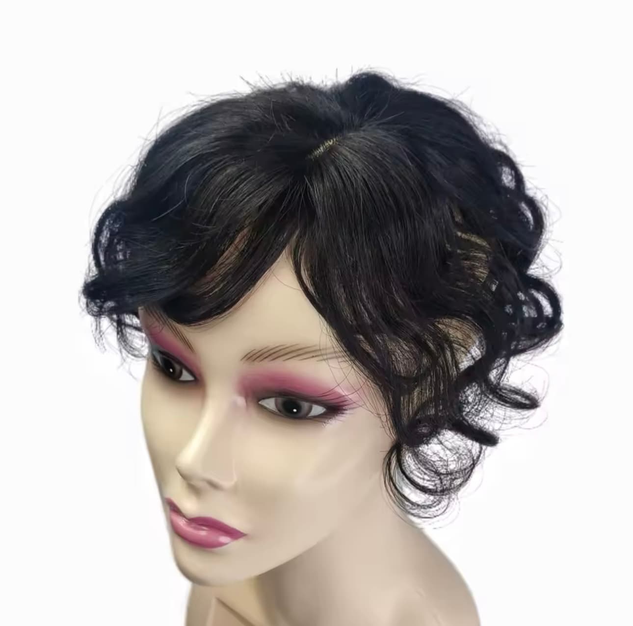 Mesa din par natural pentru volum Negru Mesa din par natural pentru volum Negru