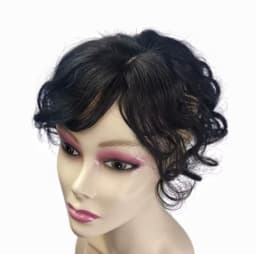 Mesa din par natural pentru volum Negru Mesa din par natural pentru volum Negru