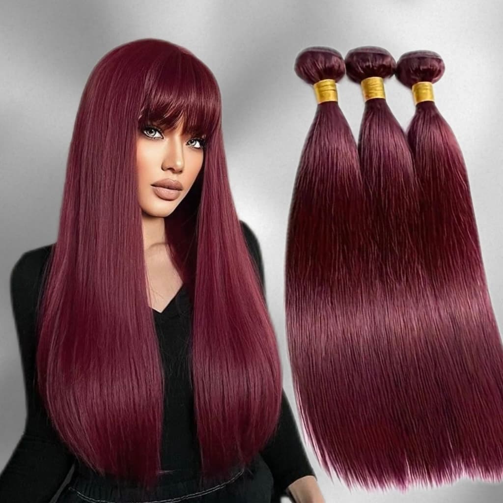 Extensii la Metru Burgundy Extensii la Metru Burgundy