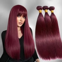 Extensii la Metru Burgundy Extensii la Metru Burgundy