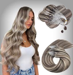 Extensii Microring Oskar Balayage #9/ Silver Extensii Microring Oskar Balayage #9/ Silver