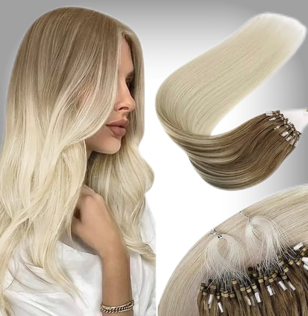 Extensii Microring Diamond Ombre #7/Silver Extensii Microring Diamond Ombre #7/Silver