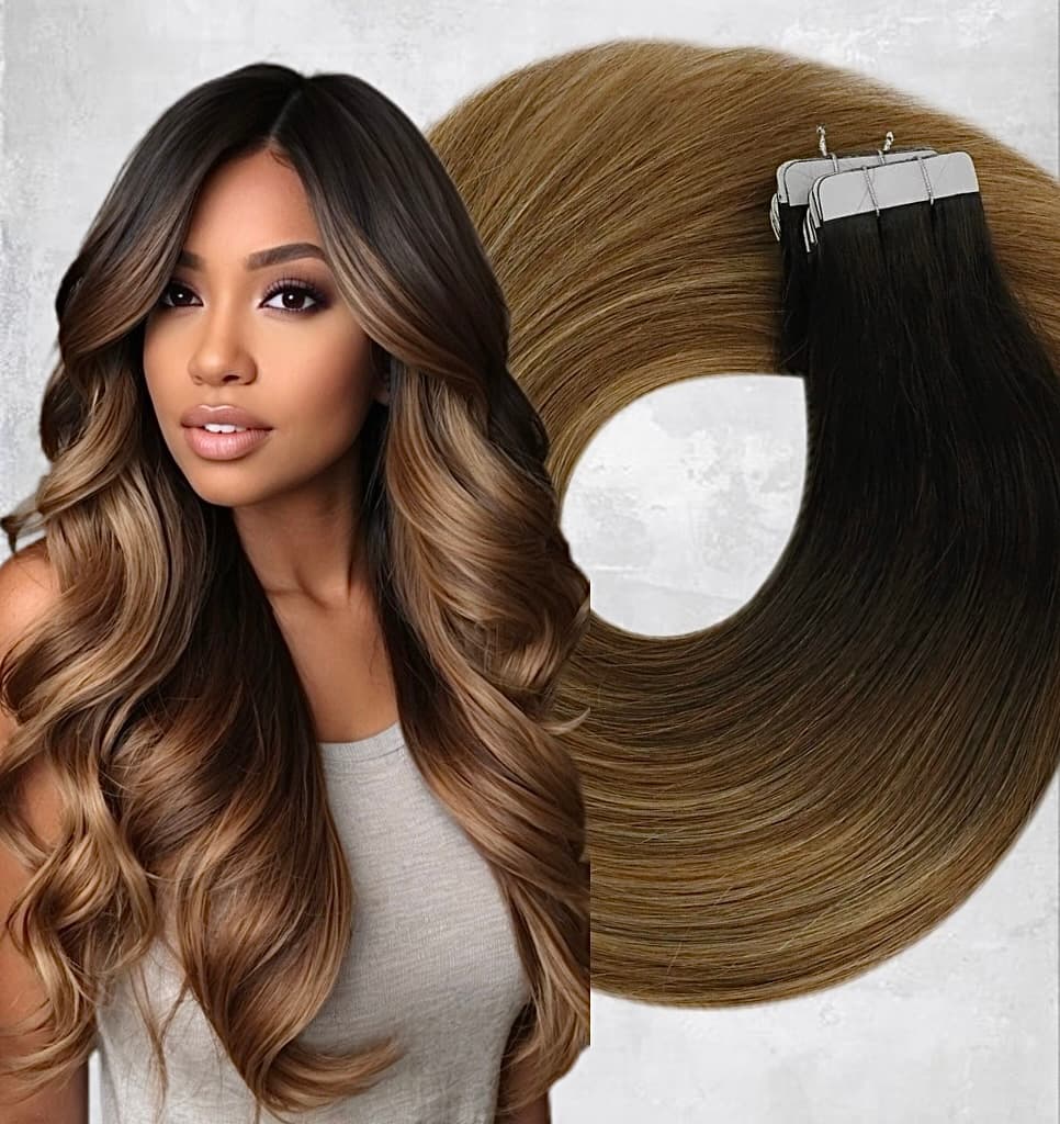 Tape In Black Collection Ombre #2 #8 Tape In Black Collection Ombre #2 #8