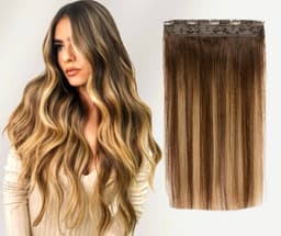 Coada de Par cu Dubla Intrebuintare Balayage #6 #24 Coada de Par cu Dubla Intrebuintare Balayage #6 #24